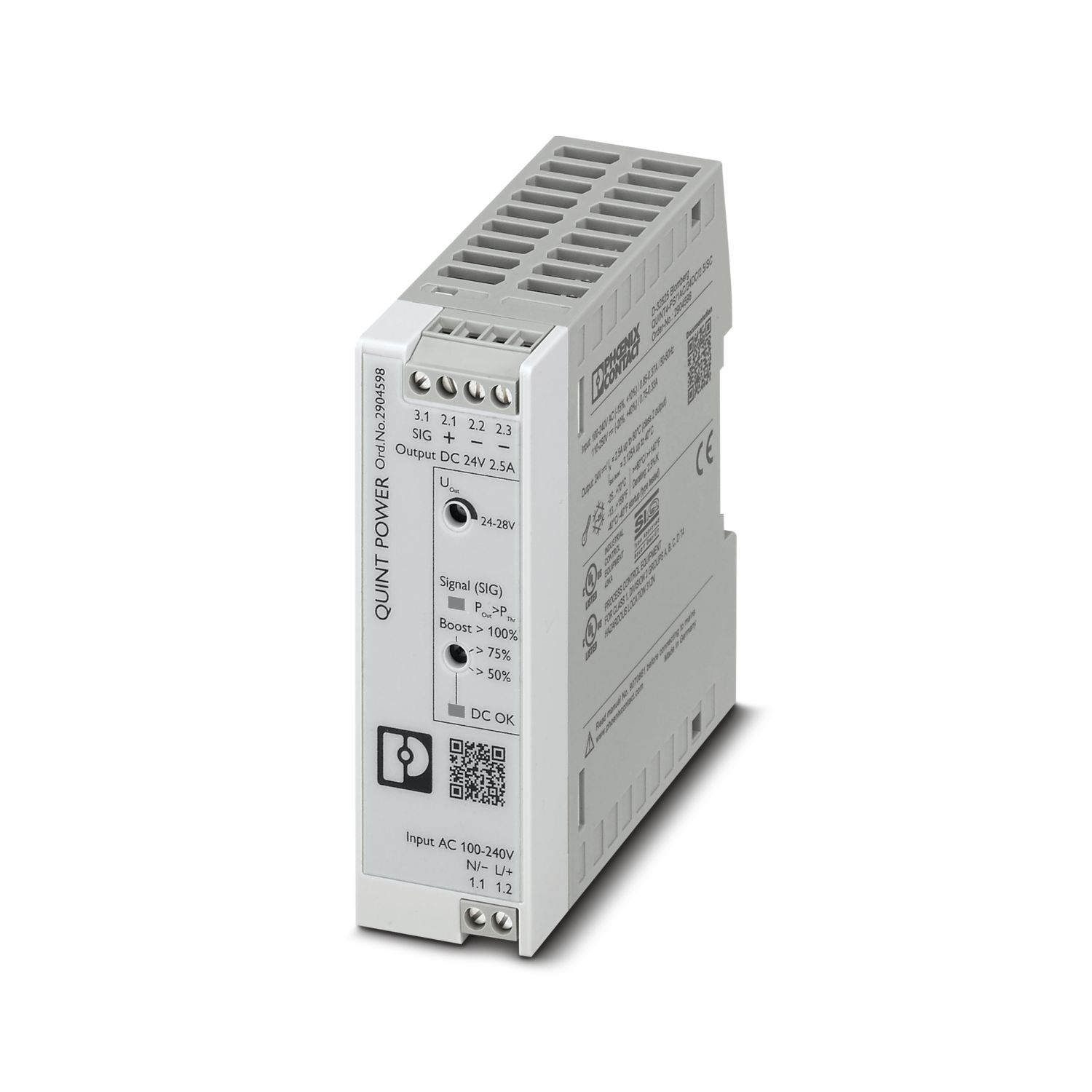 QUINT4-PS/1AC/24DC/2.5/SC - Power supply