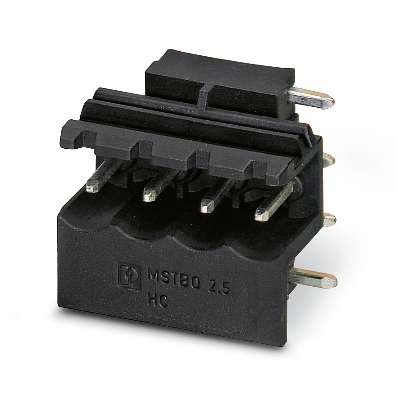 MSTBO 2,5/ 4-G1R BK - PCB header